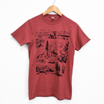 National Forest Unisex Tee - Terracotta