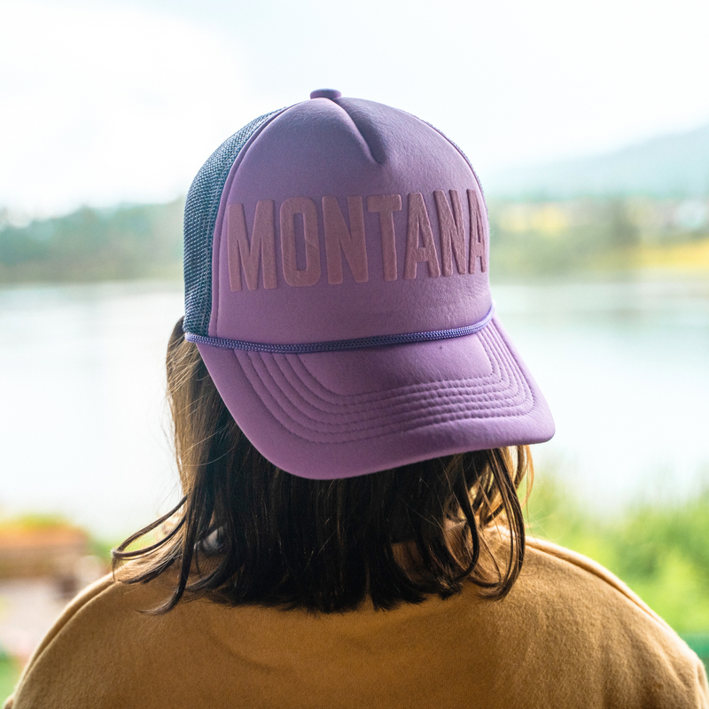 Montana Foam Kids Trucker - Purple