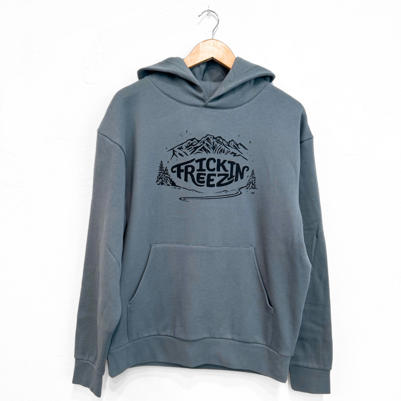 Frickin Freezin Unisex Hoodie - Blue Magic