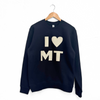 I Heart MT Unisex Pullover - Black