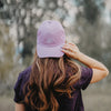 Three Tree Dad Hat - Dusty Purple - The Montana Scene