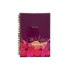 Floral Mountain Notebook - Purple/Pink