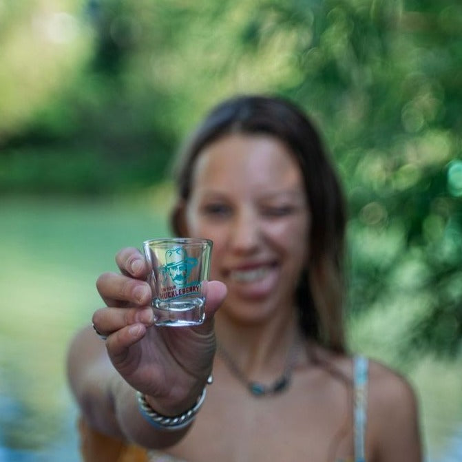 I'm Your Huckleberry Shot Glass