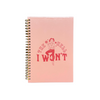 The Hell I Won't Notebook - Peach