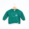 Montana Outline Toddler Fleece - Jade