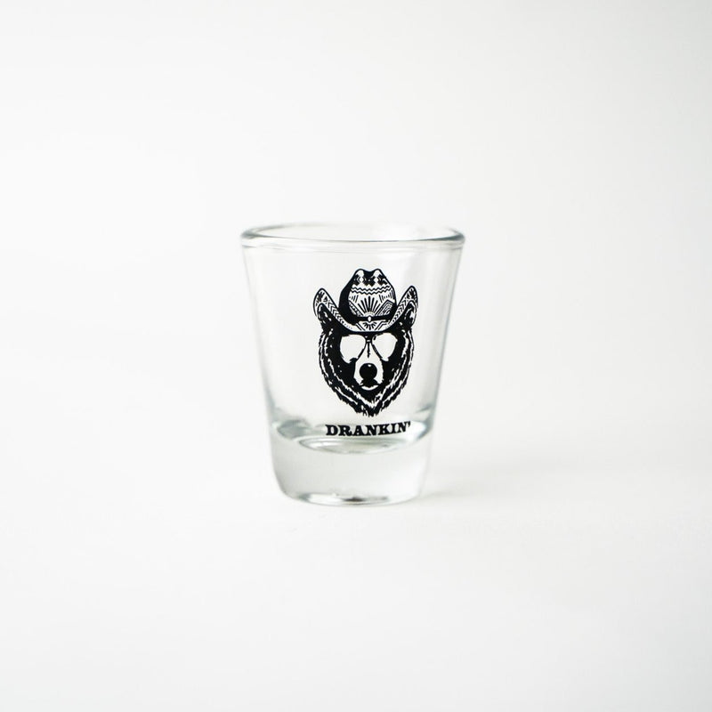 Bear Drankin Shot Glass