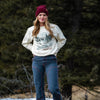 Hooked on Montana Unisex Pullover - Cream