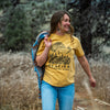 Glacier National Park Unisex Tee - Mustard