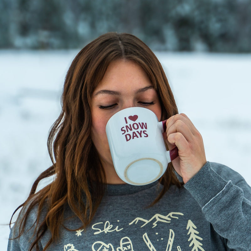 I Heart Snow Days Mug