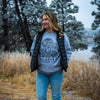 Glacier National Park Unisex Pullover - Heather Grey