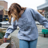 I Heart Snow Days Unisex Pullover - Heather Grey