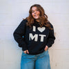 I Heart MT Unisex Pullover - Black