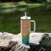 Mountain Sun Pink 40oz Tumbler