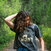 The Hell I Won't Ladies Boxy Tee - Pepper - The Montana Scene