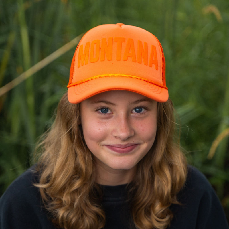 Montana Foam Kids Trucker - Orange