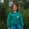 Montana Outline Toddler Fleece - Jade