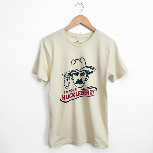 I'm Your Huckleberry Unisex Tee - Natural