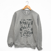 Ski Sleep Repeat Montana Unisex Pullover - Heather Grey