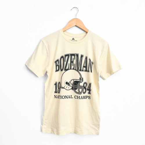 Bozeman National Champs Unisex Tee - Natural