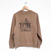 Cool It Cowboy Unisex Pullover - Burro