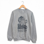 Glacier National Park Unisex Pullover - Heather Grey