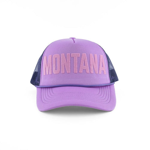 Montana Foam Kids Trucker - Purple