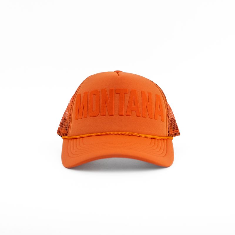 Montana Foam Kids Trucker - Orange