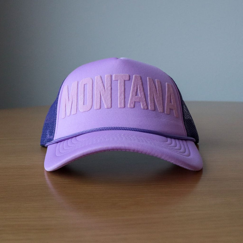 Montana Foam Kids Trucker - Purple