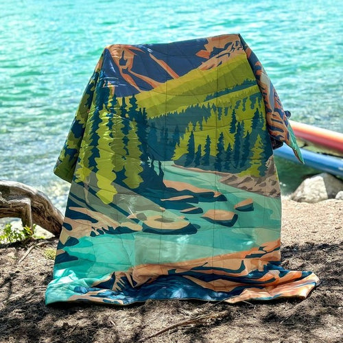 Wildwood Stream Outdoor Blanket