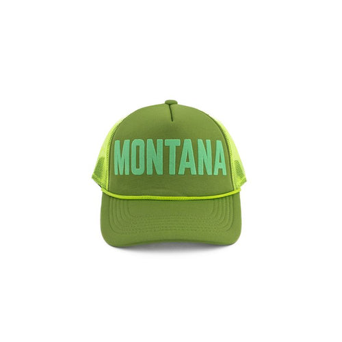 Montana Foam Kids Trucker - Green