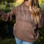 Montana Unisex Hoodie - Clay