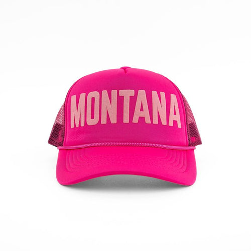 Montana Foam Kids Trucker - Hot Pink