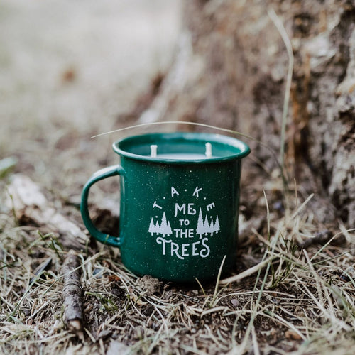 Mountain Wildflower Glass Mug – The Montana Scene